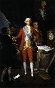 Francisco de Goya Portrait of the Count of Floridablanca painting